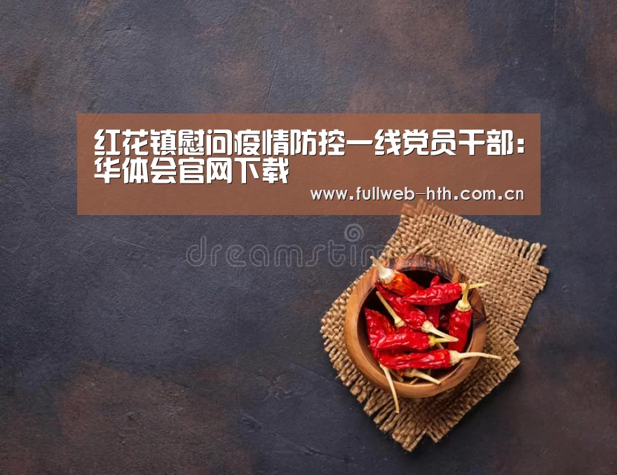 红花镇慰问疫情防控一线党员干部:华体会官网下载(图3) 华体会官网下载